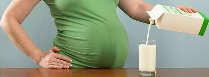 hamilelikte süt ve önemi